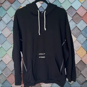 Adidas men’s 2XL black hoodie!